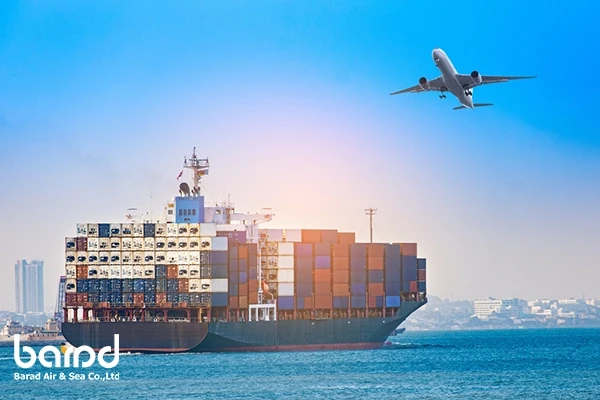 ارسال دریایی و هوایی بار به دبی