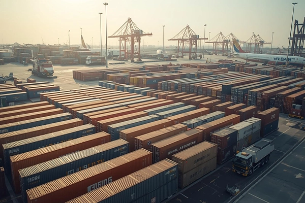 مدت زمان حمل بار از دبی